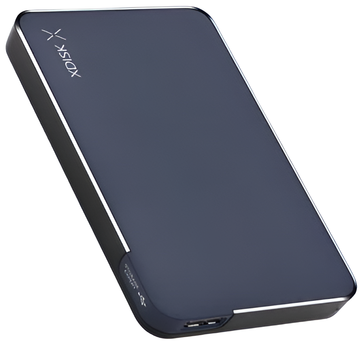 Диск Xiaopan (XDISK) X 2ТБ USB 3.0 внешний 2.5" темно-синий, для резервного копирования