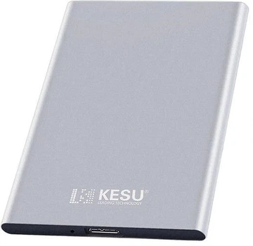 Диск жесткий портативный KESU K201 500ГБ USB 3.0, 2.5", серебристый