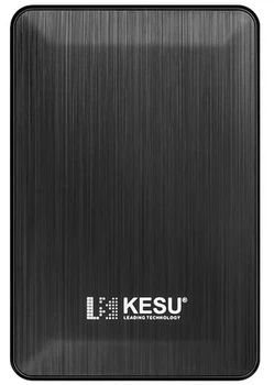 Зашифрованный портативный жесткий диск KESU, 750 ГБ, USB 3.0, K1, 2,5 дюйма, стильный черный, внешнее хранилище для резервного копирования файлов и фотографий.