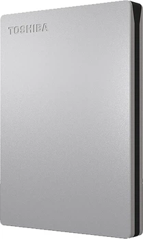 Портативний жорсткий диск TOSHIBA 1 ТБ, механічний, тонкий, серія USB 3.2 Gen 1, 2,5 дюйма, сріблястий, сумісний з Mac, металевий, ультратонкий, захист паролем, легке резервне копіювання