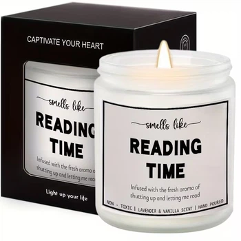 Ароматична свічка «Reading Time» соєва 100 г