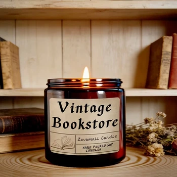 Ароматична свічка «Vintage Bookstore» соєва