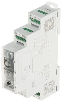 Безпотенційний Wi-Fi реле-контролер BleBox switchBox-D-DC-DIN на DIN-рейку (5900168580626)