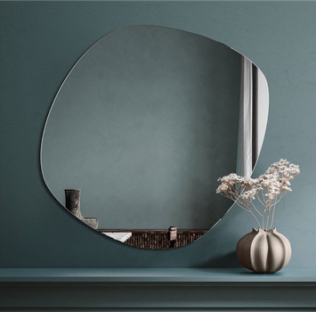 Зеркало настенное Manzana Stone Mirror 50х50см