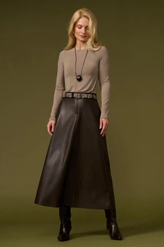 Женский лонгслив 3125 ТМ Triko Bakh 46-48 темный тауп (3125_dark taupe_1)
