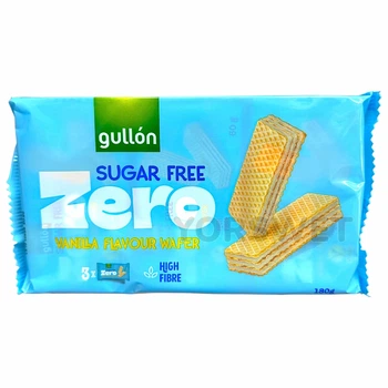 Вафлі Gullon Diet Nature з ваніллю без цукру 180 г (0601)