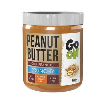 Арахісова паста Go On Peanut Butter Crunchy 500g