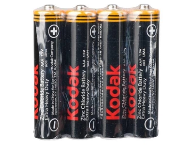 Батарейка ААА Kodak EXTRA HEAVY DUTY R03 солевая 1.5V