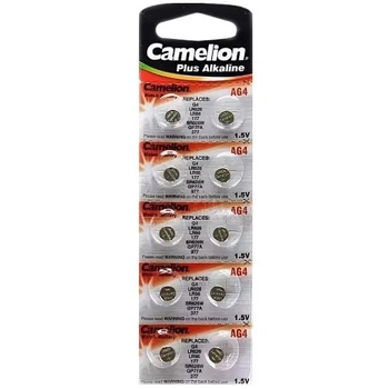 Батарейка Camelion AG4 LR626 1.5V таблетка щелочная