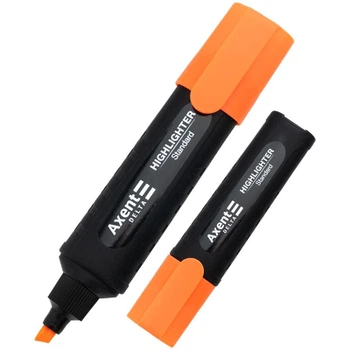 Маркер Axent Highlighter Standard D2505, 1-5 мм клиноп. оранжевый (D2505-12)