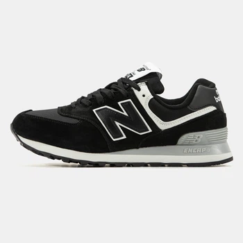 Кросівки New Balance 574 Black White Grey | Gore-Tex | Термо 43