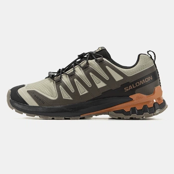 Кросівки Salomon XA PRO 3D V9 Brown Orange | Gore-Tex | Термо 41