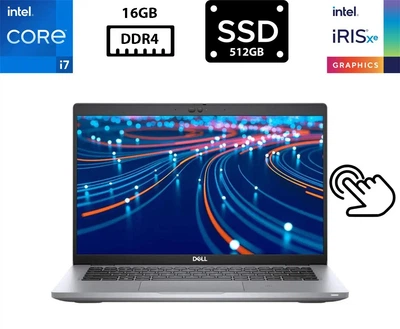 Ноутбук Dell Latitude 5420 14” IPS Touch 1920x1080 Core i7-1185G7 3.00GHz 16GB DDR4 SSD 512GB Intel Iris Xe Graphics Камера (D5420R16S512A) Б/У