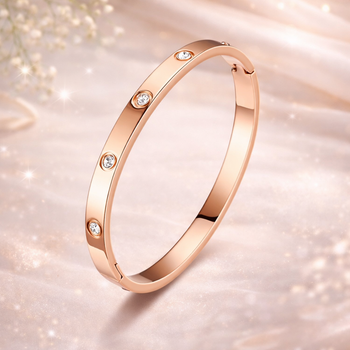 Браслет у стилі Cartier Love (Rose-Gold)