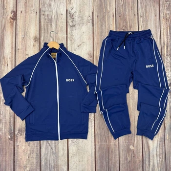 Чоловічий спортивний костюм Boss XL Синій (TN-65)