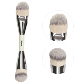 Двусторонняя кисть для сухих и кремовых румян Ciele Dual-Ended Blush Brush