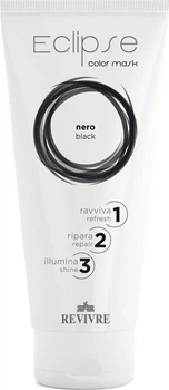 Maska tonująca do włosów półtrwała Eclipse Color Mask Black 200 ml (8029839002377)