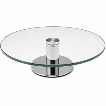 Подставка для торта стеклянная вращающаяся Stenson, Ø30 см, R97283-30