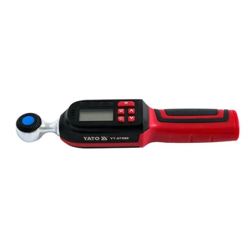 Ключ динамометричний з цифровим дисплеєм YATO квадрат 3/8", F= 3- 60 Нм