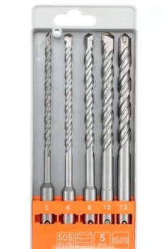 Бур Sthor SDS+ S4 5-12мм 5шт (23988)