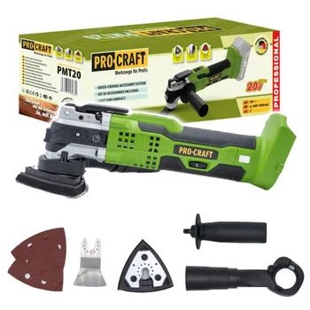 Багатофункціональний інструмент акумуляторний ProCraft PMT-20 (030220)