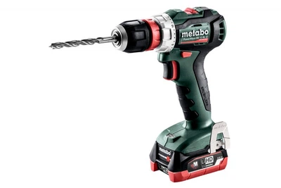 Акумуляторний дриль шуруповерт Metabo 12В PowerMaxx BS 12 BL - 2xLiHD 4.0 Аг (Slide-in) (601039800)