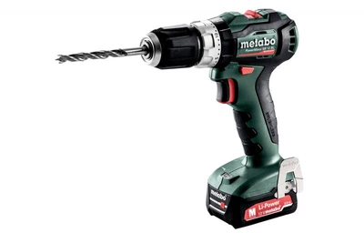 Акумуляторний ударний дриль шуруповерт Metabo 12В PowerMaxx SB 12 BL - 2х2.0Аг (Slide-in) (601077500)