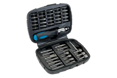 Набір біт і торцевих головок Top Tools 45шт (39D354)