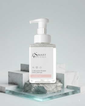 Осветляющая пенка с витамином С и глутатионом 480 мл Smart4Derma