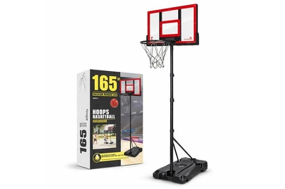 Баскетбольное кольцо на стойке с регулировкой высоты до 165 см YG Toys (666-E8)