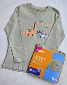 Реглан-лонгслив детский Lupilu 122-128 см для мальчиков 920855