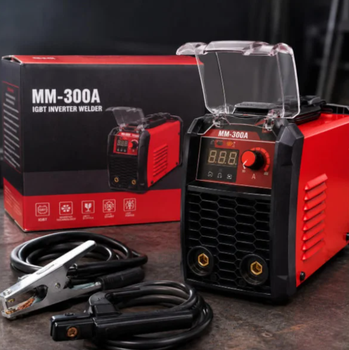 Сварочный инвертор MMA-300A, ручная дуговая сварка, с откидной защитной крышкой