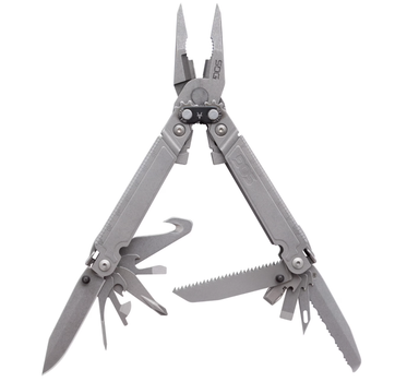 Мультитул SOG PowerAccess Assist Stonewash 21 Інструментів (SOG-PA3001-CP) Сірий