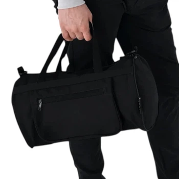 Спортивна сумка USVIT Flash Move S 19 л для тренувань Cordura 1000D чорна (67459)