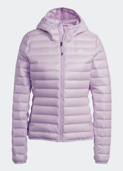 Жіноча мікропухова куртка Varilite Hooded Down Jacket легка комфортна з капюшоном демісезонна бузковий XS