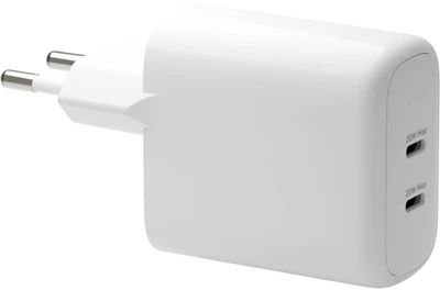 Ładowarka dbramante1928 re-charge Pro 2xUSB-C 20W GaN White (CH20EUWH7122)