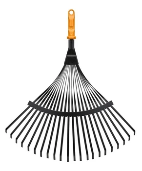 Грабли стальные веерные OneClick 42 см, Fiskars, 1080675