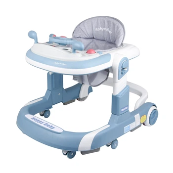 Ходунки детские Kidoro LH-611/611H с игровой панелью регулировка высоты Blue