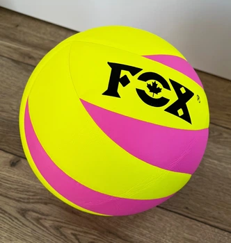 Мяч волейбольный FOX, лимонно-малиновый