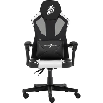 Геймерское кресло 1stPlayer P01 Black/White (P01-BKWH) [121660]