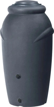 Резервуар для дождевой воды 210 л HDPE пластик антрацитовый 560x596x1130 мм