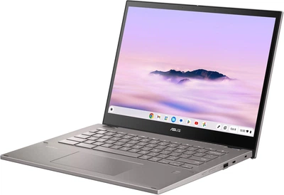 Ноутбук ASUS Chromebook Plus Flip (CM3401FFA-LZ0309), AMD Ryzen 3 7320C / 14″ / Touch / RAM 8 ГБ LPDDR5 / SSD 256 ГБ / AMD Radeon 610M / Chrome OS / Сірий