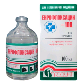 Енрофлоксацин-100 Продукт 100 мл