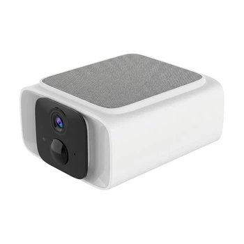 Автономная WiFi 2.4/5GHz IP-видеокамера с солнечной панелью 5Mp Light Vision VLC-05IB-Solar (Tuya) White, f=2.8mm, на аккумуляторных батареях 6000mAh (75-00341)