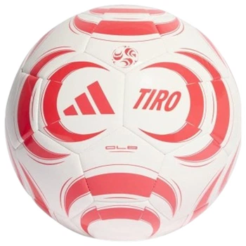Мяч футбольный TIRO CLB Adidas JW1531 белый/красный, размер 4