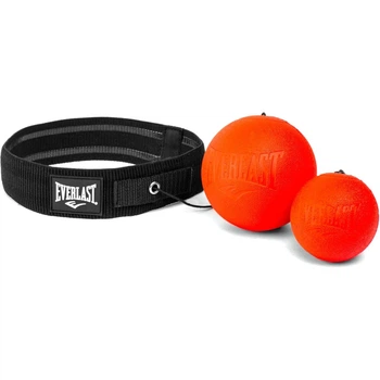 Тренажер для бокса "POWERLOCK REFLEX BALL" Everlast P00002715 красный, OSFM