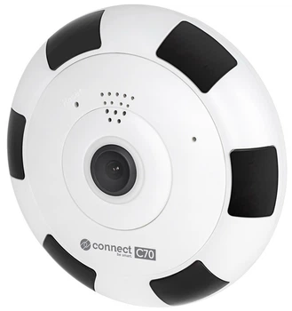 IP-камера Kruger&Matz KM2211 внутренняя Wi-Fi Connect C70 Tuya FishEye (5901890078764)