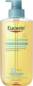 Олія для душу Eucerin AtopiControl живильна 400 мл (4005800213892)