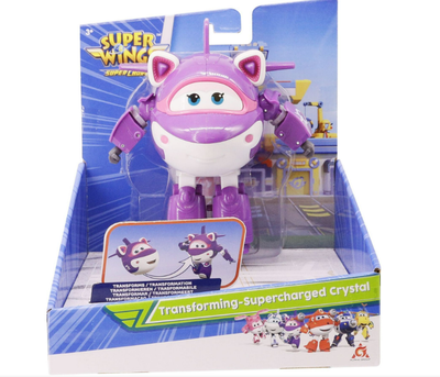 Игрушка-трансформер Super Wings Супер Крылья Кристалл Crystal