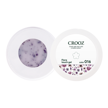 Гель для наращивания Crooz Builder Floral Touch Gel №16 15 мл